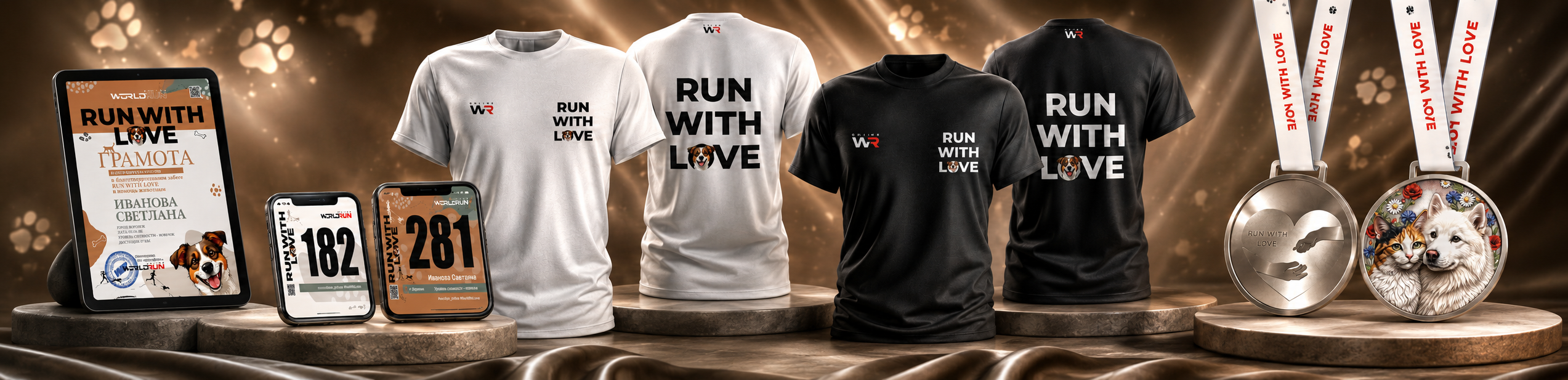 🐈 🐕 Run With Love - забег в помощь животным